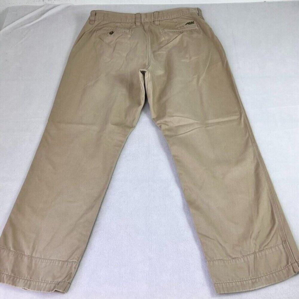 Mountain Khakis Jean Men 38x30 (36x29) Tan Teton Twill Relaxed Fit Gusseted Pant - Picture 3 of 13